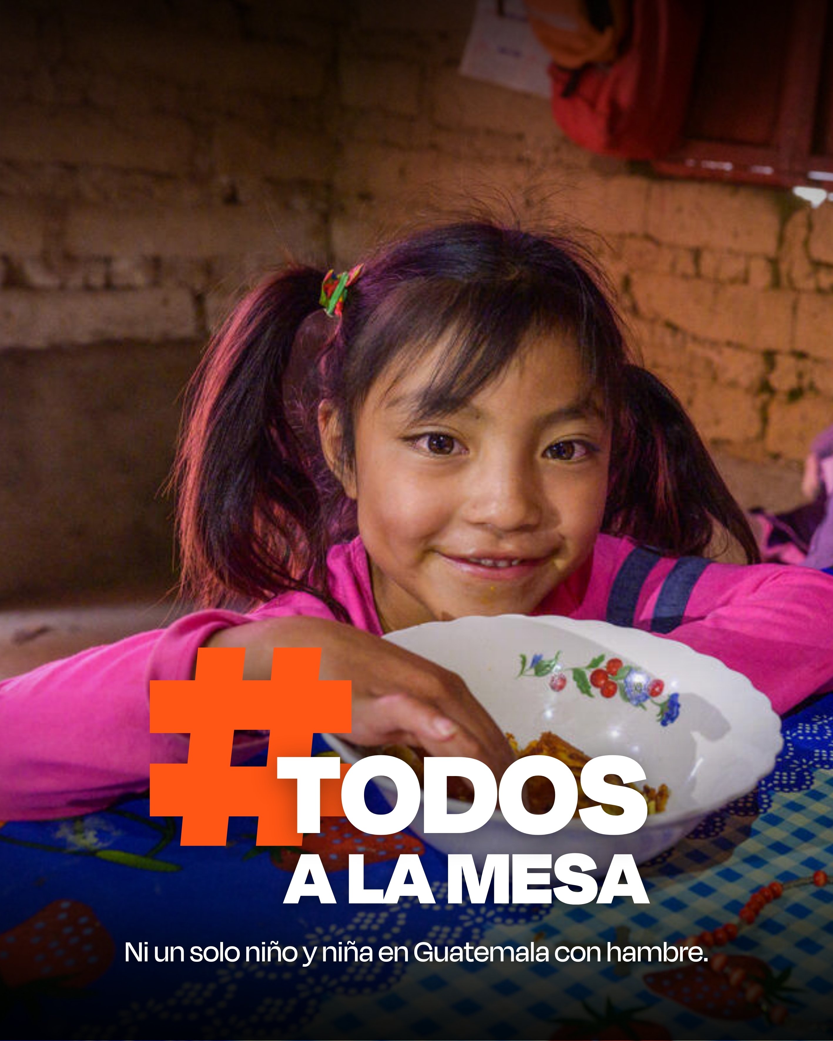 #TodosALaMesa, la comida esta servida"